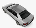 Mazda 626 (GF) 轿车 2000 3D模型 顶视图
