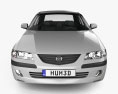 Mazda 626 (GF) 세단 2000 3D 모델  front view