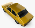 Mazda Capella (616) Berlina 1974 Modello 3D vista dall'alto