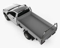 Mazda BT-50 Single Cab Alloy Tray 2019 3d model top view