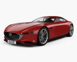 3D model of Mazda RX Vision 2015