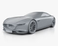 Mazda RX Vision 2015 3d model clay render