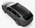 Mazda CX-9 2019 Modello 3D vista dall'alto