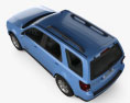 Mazda Tribute 2011 3D 모델  top view