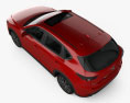 Mazda CX-5 2020 3D-Modell Draufsicht