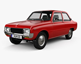 3D model of Mazda 1000 1973