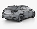 Mazda 3 BM Fließheck 2020 3D-Modell