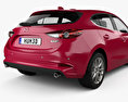 Mazda 3 BM 掀背车 2020 3D模型