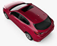 Mazda 3 BM Fließheck 2020 3D-Modell Draufsicht