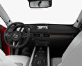 Mazda CX-5 (KF) con interior 2018 Modelo 3D dashboard