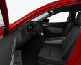 Mazda 3 (BM) hatchback com interior 2020 Modelo 3d assentos
