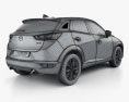 Mazda CX-3 GT-M з детальним інтер'єром 2018 3D модель