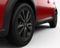 Mazda CX-3 GT-M з детальним інтер'єром 2018 3D модель