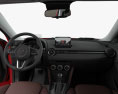 Mazda CX-3 GT-M con interni 2018 Modello 3D dashboard