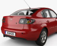 Mazda 3 轿车 2009 3D模型