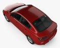 Mazda 3 세단 2009 3D 모델  top view
