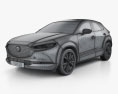 Mazda CX-30 2022 3d model wire render