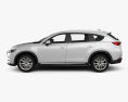 Mazda CX-8 з детальним інтер'єром 2020 3D модель side view