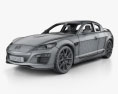 Mazda RX-8 with HQ interior 2012 3d model wire render