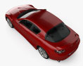 Mazda RX-8 with HQ interior 2012 3d model top view