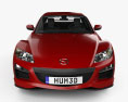 Mazda RX-8 with HQ interior 2012 3d model front view