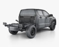 Mazda BT-50 Double Cab Chassis 2021 3d model