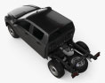 Mazda BT-50 Double Cab Chassis 2021 3d model top view
