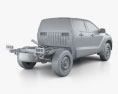 Mazda BT-50 Double Cab Chassis 2021 3d model