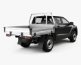 Mazda BT-50 Dual Cab Alloy Tray 2021 3D 모델  back view