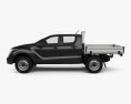 Mazda BT-50 Dual Cab Alloy Tray 2021 3D-Modell Seitenansicht