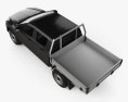 Mazda BT-50 Dual Cab Alloy Tray 2021 3D模型 顶视图