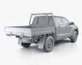 Mazda BT-50 Dual Cab Alloy Tray 2021 3D 모델 