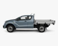 Mazda BT-50 Freestyle Cab Alloy Tray 2021 3Dモデル side view