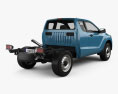 Mazda BT-50 Freestyle Cab Chassis 2021 3d model back view