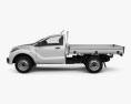 Mazda BT-50 Single Cab Alloy Tray 2021 3d model side view