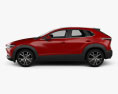 Mazda CX-30 带内饰 2022 3D模型 侧视图