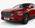 Mazda CX-30 인테리어 가 있는 2022 3D 모델 