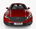 Mazda CX-30 HQインテリアと 2022 3Dモデル front view
