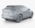 Mazda CX-30 с детальным интерьером 2022 3D модель