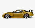 Mazda RX-7 GT300 2008 3D 모델  side view