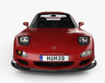 Mazda RX-7 with HQ interior 1992 3d model front view