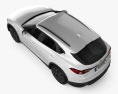 Mazda CX-4 2023 3D-Modell Draufsicht