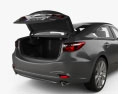 Mazda 6 Berlina con interni 2021 Modello 3D