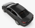 Mazda 6 轿车 带内饰 2021 3D模型 顶视图
