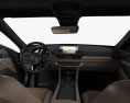 Mazda 6 sedan com interior 2021 Modelo 3d dashboard