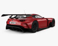 Mazda RX-Vision GT3 2023 3D模型 后视图