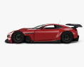 Mazda RX-Vision GT3 2023 3D-Modell Seitenansicht