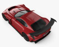 Mazda RX-Vision GT3 2023 3D 모델  top view