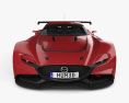 Mazda RX-Vision GT3 2023 Modello 3D vista frontale