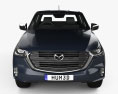 Mazda BT-50 Double Cab 2022 3d model front view